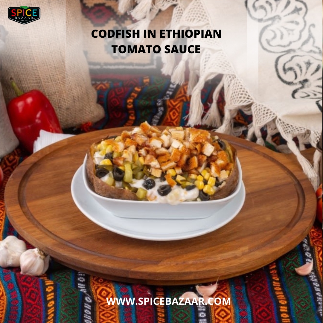 Spice_Bazaar_'s tweet photo. Our delectable Codfish in Ethiopian Tomato Sauce recipe! 🌍✨

Visit Now! https://t.co/7vd5PKQckA
.
.
.
.
.
.
.
#tastyfishdish #flavorfulfeasts #culinaryjourney
#foodinspiration #exoticcuisine #EthiopianTomatoSauce #TastyFishDish https://t.co/VBVdE4AJ5q