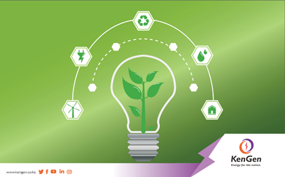 KenGenKenya's tweet photo. KenGen is committed to tackling the energy demand challenges with a clear alignment to sustainability – leading the drive to decarbonization, lowering energy costs, more efficient, and stable power generation mix. #KenGenClimateAction #GreenEnergyKE ^EM https://t.co/Z3sLVsct11