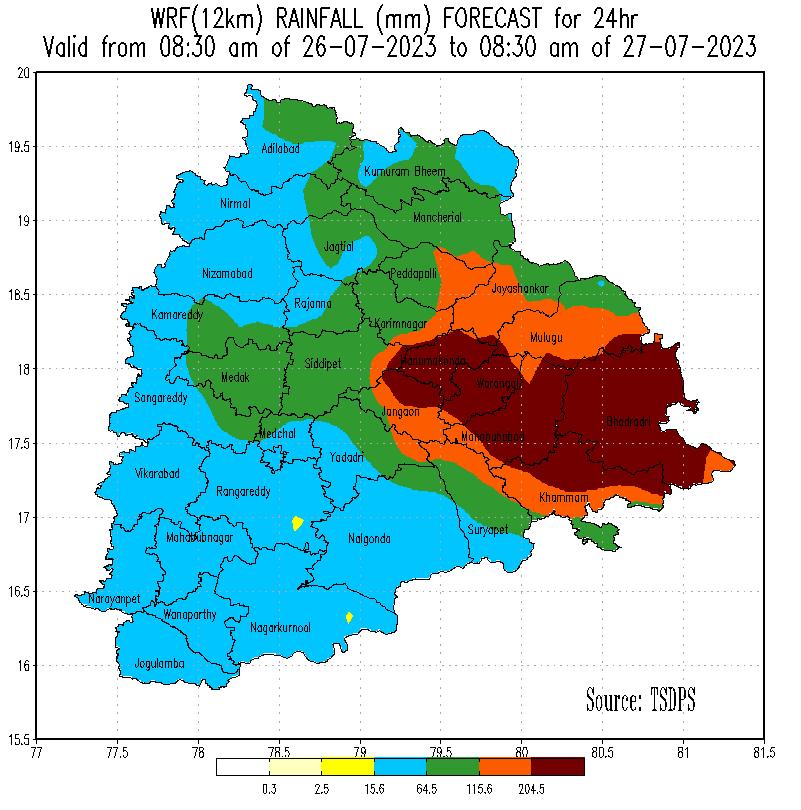 Hyderabadrains's tweet photo. #TSDPS Next 48hrs Forecast 🌧️⚠️
Many Places will see Flooding Rains including #Hyderabad.
STAY ALERT!⚠️⚠️⚠️ https://t.co/9sIv2FIwHi