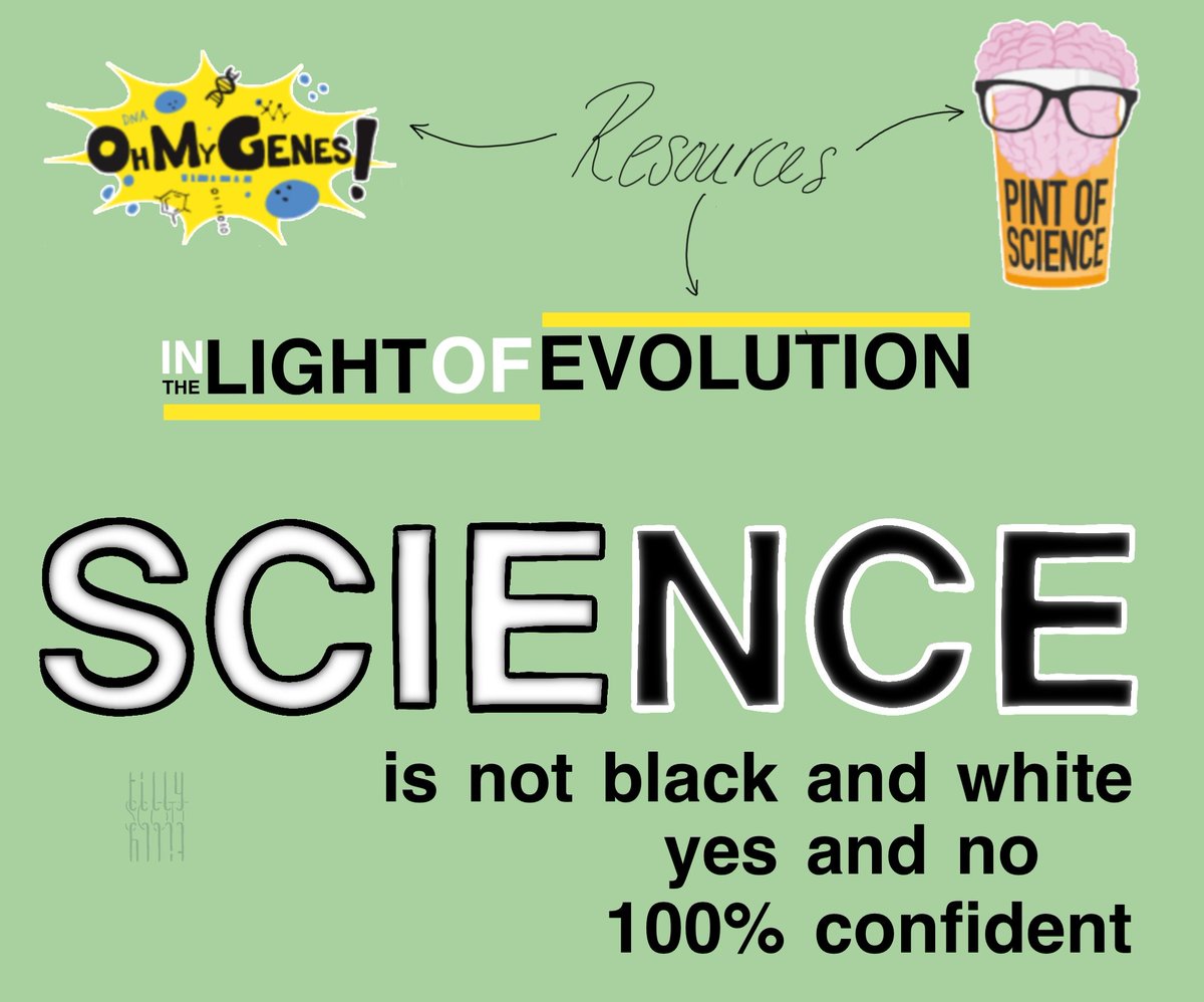 Sharing our science &amp; how we convey science to the public is important- often absolute confidence is expected, but this is not something we have. Yesterday's #SMBE23 symposium on education and outreach raised many useful points and resources. Teaching critical thinking is crucial