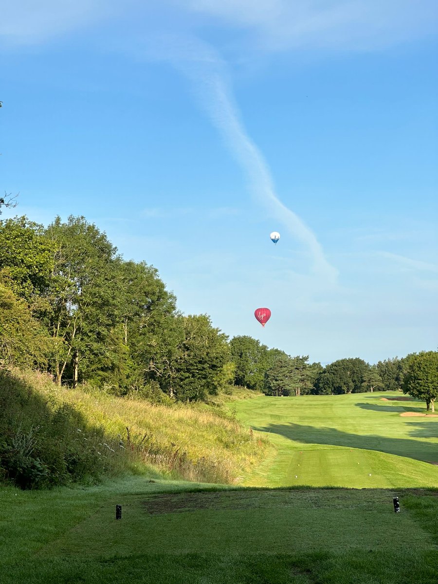 A beautiful start to day Two of the Women’s club championships. Weather is stunning, course setup is complete and the competitors are ready to go!