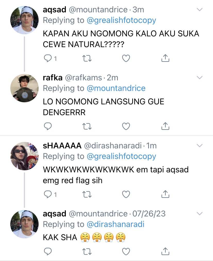 list not to date, a four tweets fiction with haechan, hong suzu, jeno, and yeri as face claims.