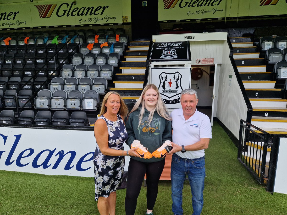 “Thank you so much to Inland and Coastal Marina Systems for sponsoring my football boots for this season putting me in good stead for my season ahead with Elgin City WFC,” says Maizy McAfee.
#womensfootball #sponsorship