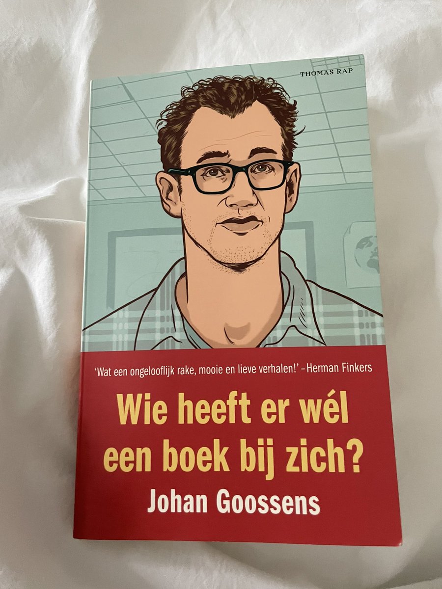 Het is karakteristiek en vol humor; als dank voor het afgelopen jaar kreeg ik het boekje van @goossensjohan op het <a href="/gymnasiumarnhem/">Stedelijk Gymnasium</a> #dankbaar En heel treffend voor het vmbo #puur #eerlijk (eerst 10 minuten kletsen mevr Baart  ….😬) met een #rauwrandje