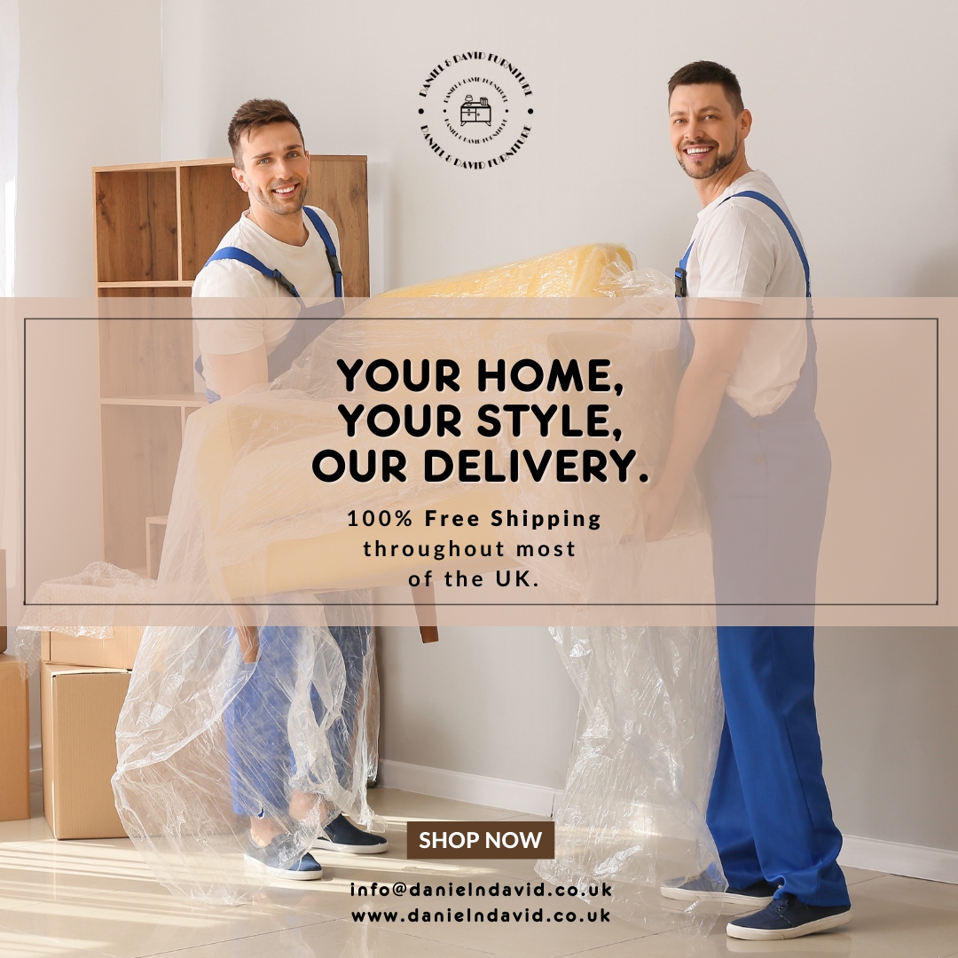 DanielnDavidFur's tweet photo. Unlock the freedom to express your unique style in every corner of your home!

With our seamless delivery, your dream space is just a click away.

Enjoy the ultimate convenience of 100% free shipping throughout most of the UK. Let's bring your vision to life!

#FurnitureDesign https://t.co/uXNFqq1R32