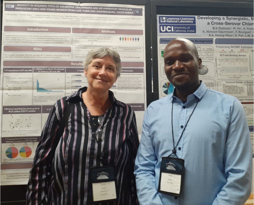 <a href="/pride_kanyoka/">Pride Kanyoka</a> having an opportunity to meet in person the #Chlamydia scientist who generously collaborated with us to identify circulating strains in South Africa Dr Sylvia Bruisten #gratitude #collaboration #matters <a href="/UCTIDM/">UCT IDM</a>