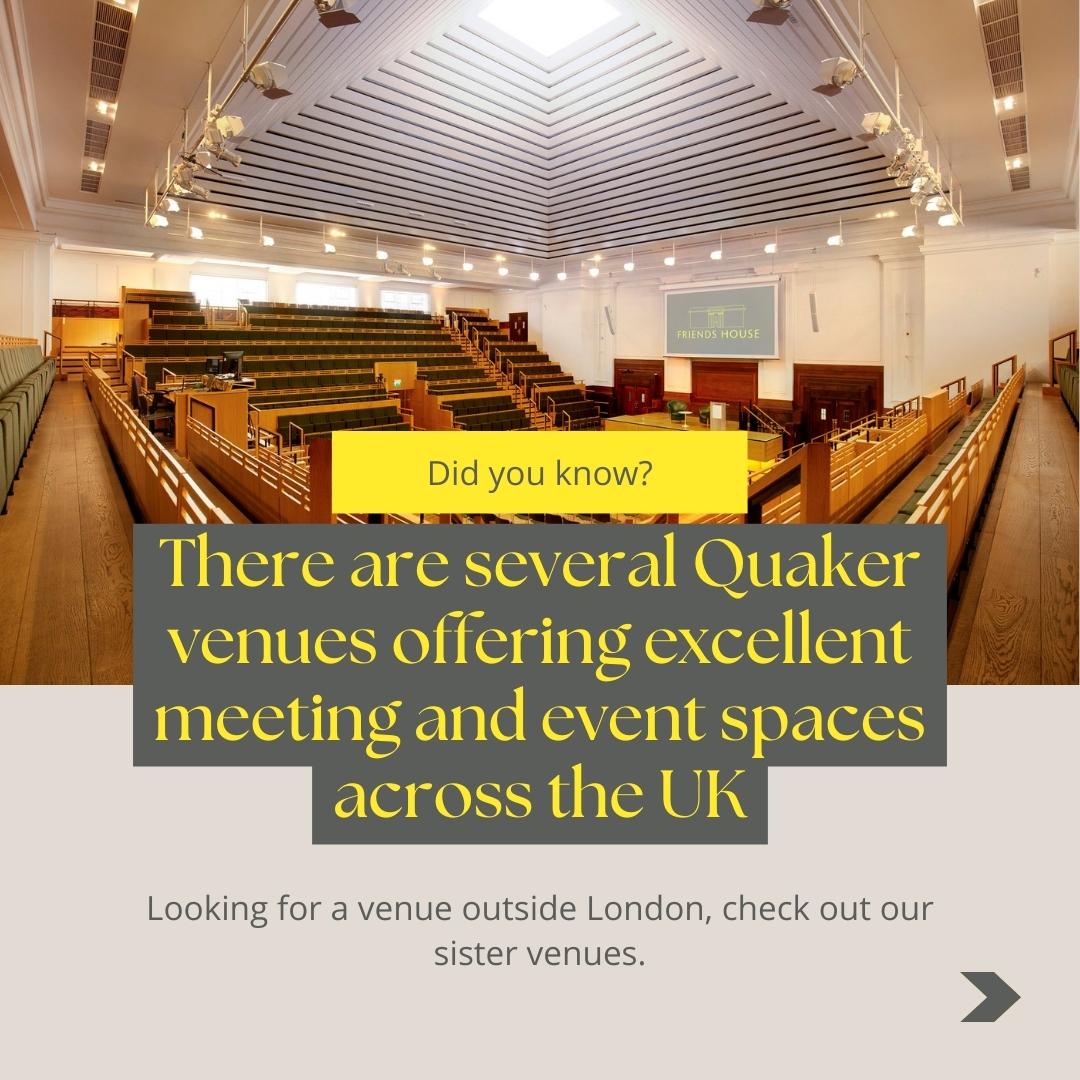 friendshouseldn's tweet photo. Discover out sister Quaker venues across the UK. @theprioryrooms in Birmingham and @FriendsMtgHouse in Manchester offer a variety of spaces for your events outside of London. 🎉💼 

#QuakerVenues #Birmingham #Manchester #EventPofs #EventSpaces #CorporateEvents https://t.co/yurzgidMhk