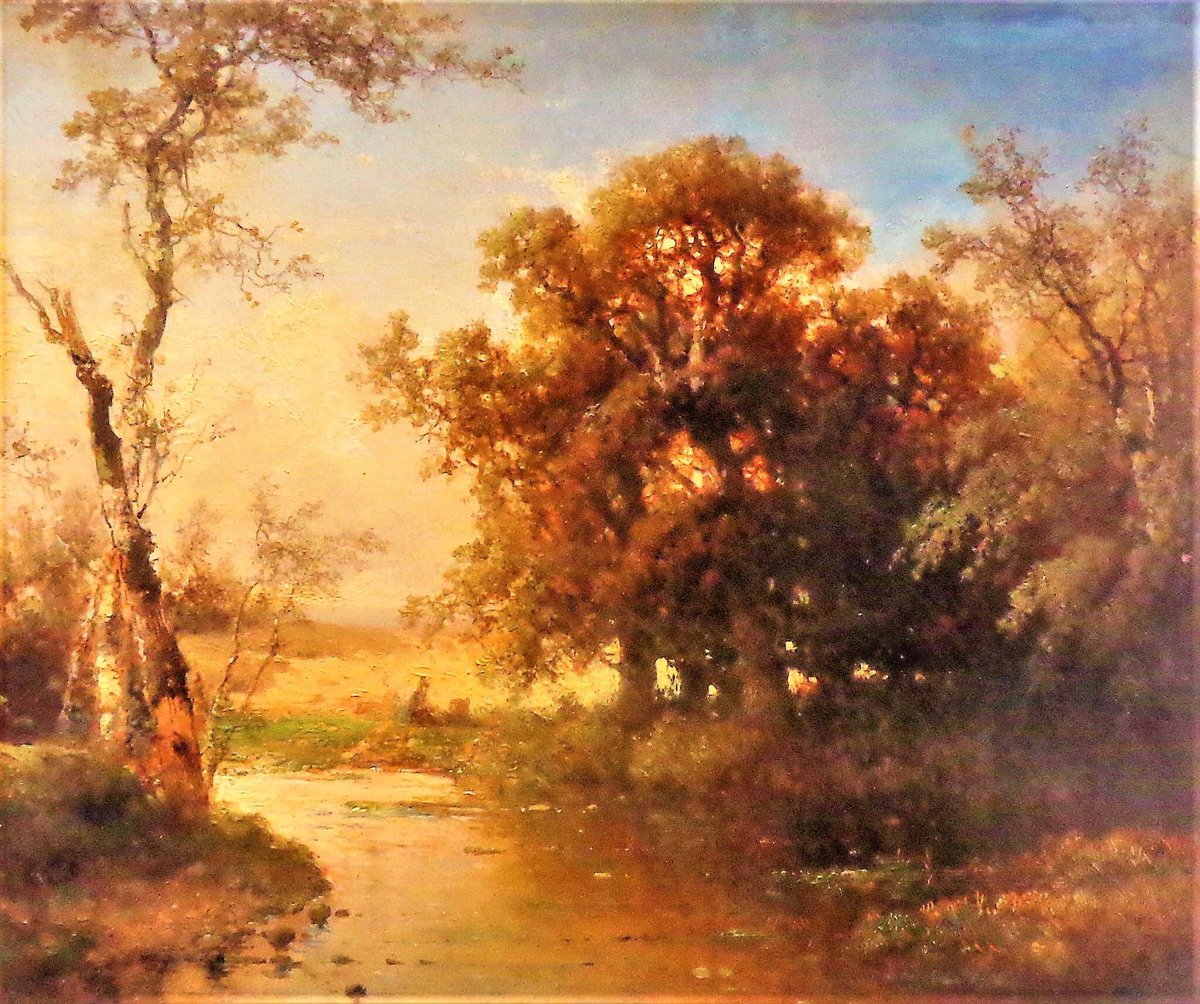 Afgelopen weekend heb ik in De #Concertzaal in #Oosterbeek een #tentoonstelling over de Oosterbeekse kunstkolonie bekeken. Op de foto’s zie je schilderijen van Andries #Verleur, Hendrik #Kruseman van Elten, Antonie van #Wijngaerdt en Frederik #Hendriks. Ik vond het heel erg #mooi