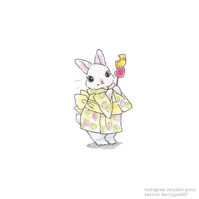 「candy apple print kimono」 illustration images(Latest)