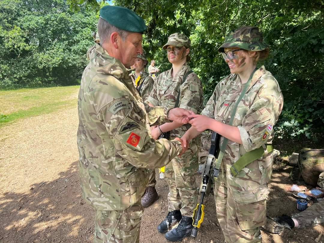 It's all smiles as annual camp continues in #Colchester. #ACF