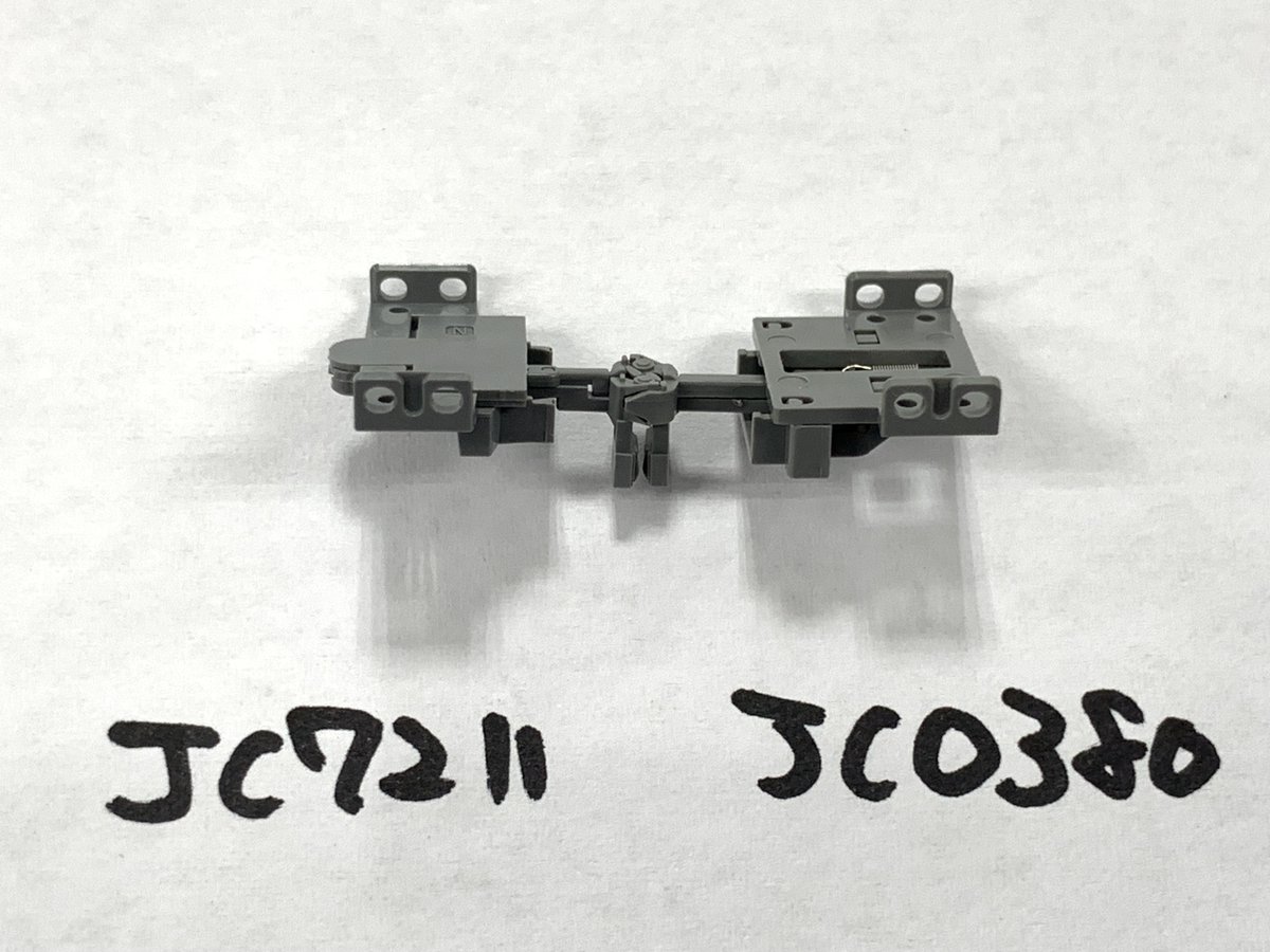 鉄道模型】推しの新商品 TOMIX JC7211 密自連TNカプラー SP・グレー