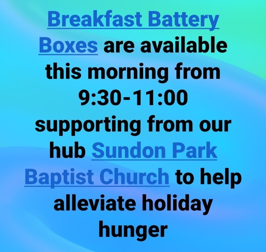 Breakfast Battery Boxes (@notofoodpoverty) on Twitter photo 