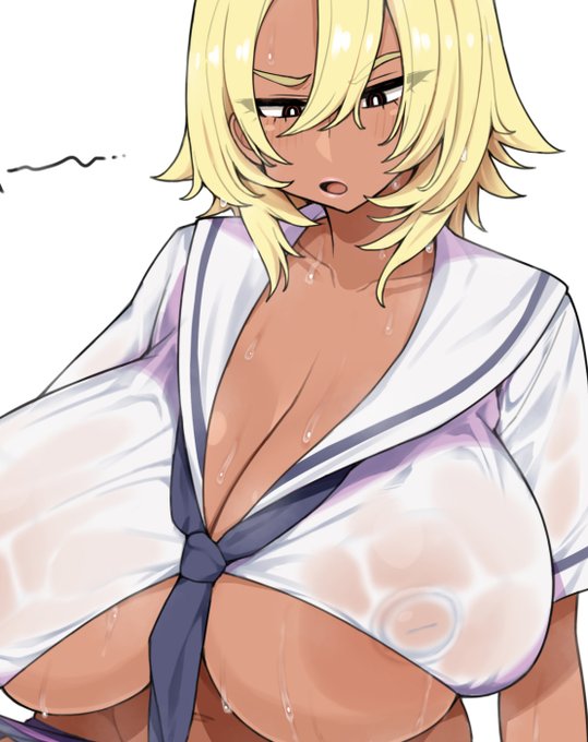 高解像度版をファンティアに投稿しました!「むちギャルの夏」 https://t.co/f5OvltP3f7 