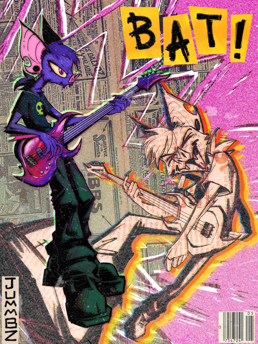 PUNK BAT! 🦇🎸