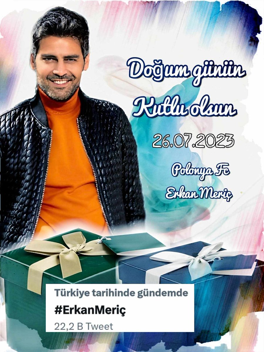 MeganLunia's tweet photo. Mutlu günler dileğiyleyiz 💙🌷
biz her zaman yanınızdayız 
💙💙
#ErkanMeriç 
@ERKANMERICC https://t.co/tMywvRxoDB