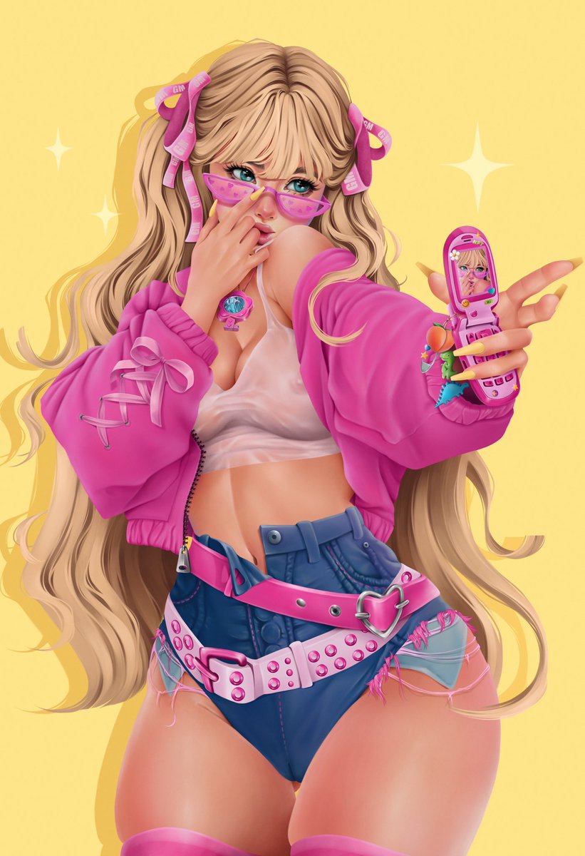 Good morning 💖
Have a good day 🦖🍑💎

Art «Selfie»
• available on Foundation 
Link:
foundation.app/@kris_artty/cs…