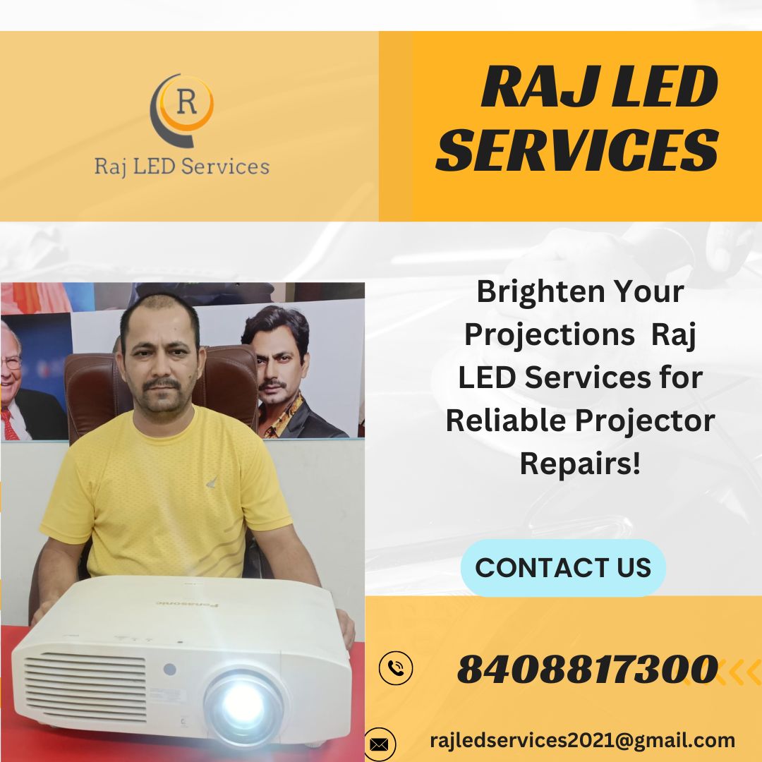 led_raj's tweet image. Experience top-notch projector repair services with Raj LED Services! Whether it&apos;s flickering images, blurry displays,  our skilled technicians have the expertise to restore your projector&apos;s performance. 
Contact us-8408817300
#RajLEDServices
#ProjectorRepair
#ProjectorFix