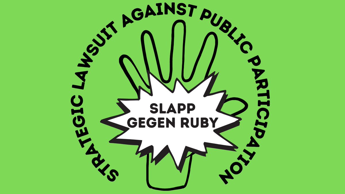 RubyRebeldeA's tweet photo. Neues Statement zum #SLAPPgegenRuby. 
Wie ist das Urteil vom 13.7. zu bewerten? 
Wieso greifen Anti-Sexarbeitsgruppen Ruby so gewaltvoll an? 
Wie geht es weiter?

https://t.co/2gW7EbwSCw https://t.co/yul2FlBw2P