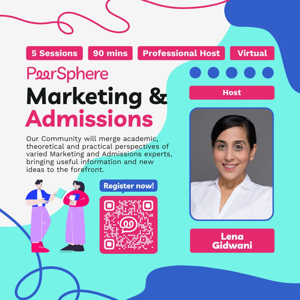 📣 International School Marketing and Admissions Professionals, join us! 📣

📊 Innovate in school marketing & admissions with Lena Gidwani. Join our community now!

peer-sphere.com/marketing-admi…

#PeerSphere #SchMarketing #schoolmarketing #schooladmissions #internationalschools