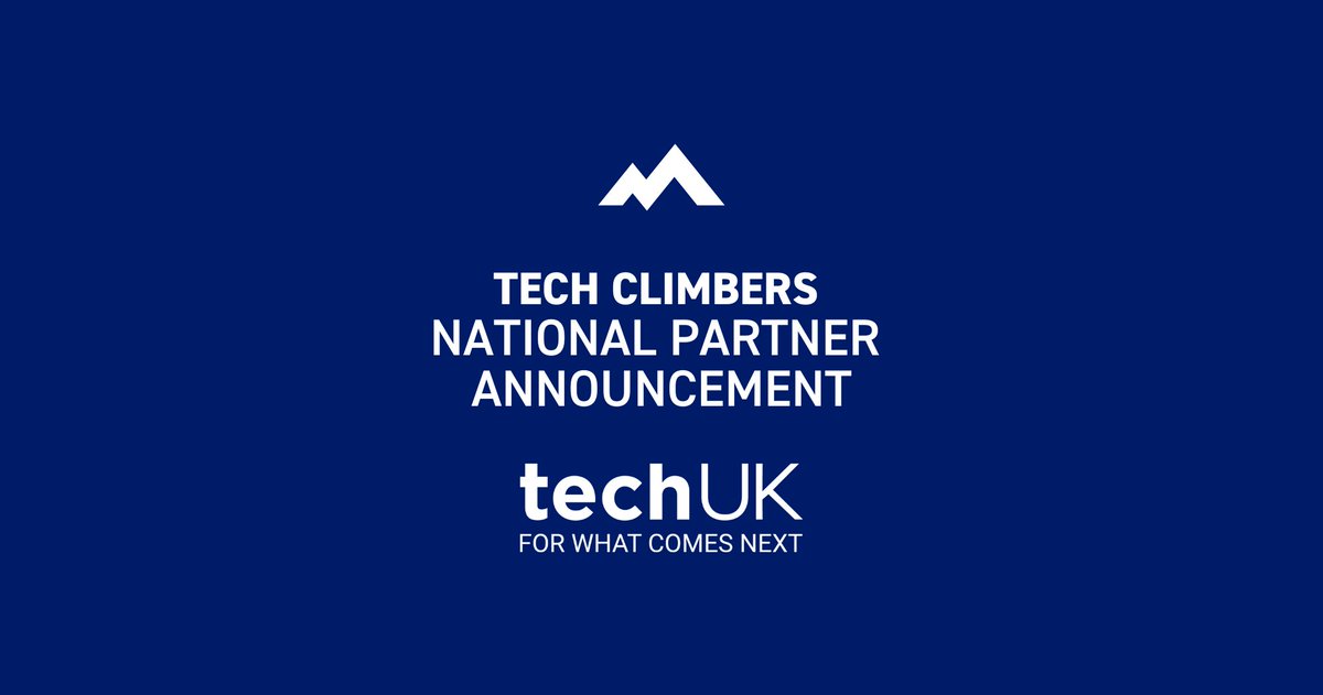 We are so pleased to officially announce our national partnership, with the brilliant <a href="/techUK/">techUK</a>  🙌🏻

As an initiative that’s creating a network for innovation and collaboration across the sector, we’re excited about what they will be able to bring to each of our regional campaigns!