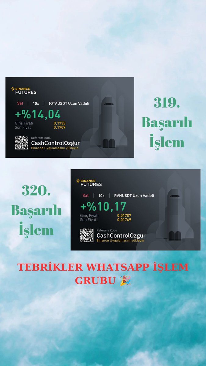 charmertrader's tweet photo. 320 İşlemde 316 Başarılı İşlem 💸

WhatsApp İşlem Grubu hakkında bilgi almak ve katılmak için aşağıdaki linkten ücretsiz telegram grubumuza katılabilirsiniz 👇
https://t.co/x08tYQ0HwK

#cryptocurrency #canadair #ElonMusk #Airdrop #BabarAzam𓃵 #Russia #dax18 #fenerinmacivar #Messi https://t.co/m61LSNkk3L