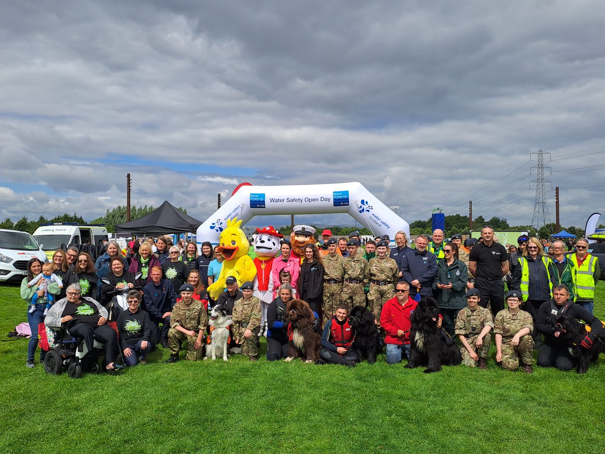 WaterSafetyScot's tweet photo. What a great day at the Water Safety Open Day! Thanks to our partners @scottish_water @scottishcanals @falkirkcouncil @fire_scot @RoSPA @PoliceScotland for making the event possible. Huge thanks to the Minister for Victims and Community Safety @Siobhianayr too @WHO @UN https://t.co/tbEY5bovRp