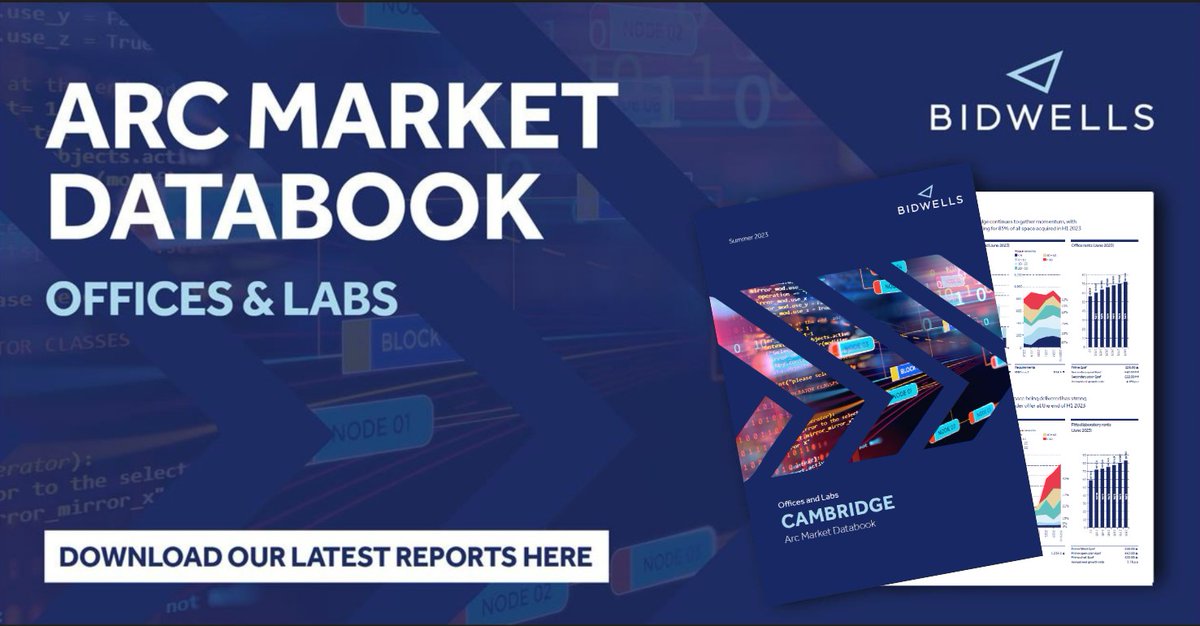 Download our latest databooks for an update on the Cambridge & Oxford offices and labs market > lnkd.in/erTxMWSn #BidwellsDatabook #offices #labs #scienceandtechnology