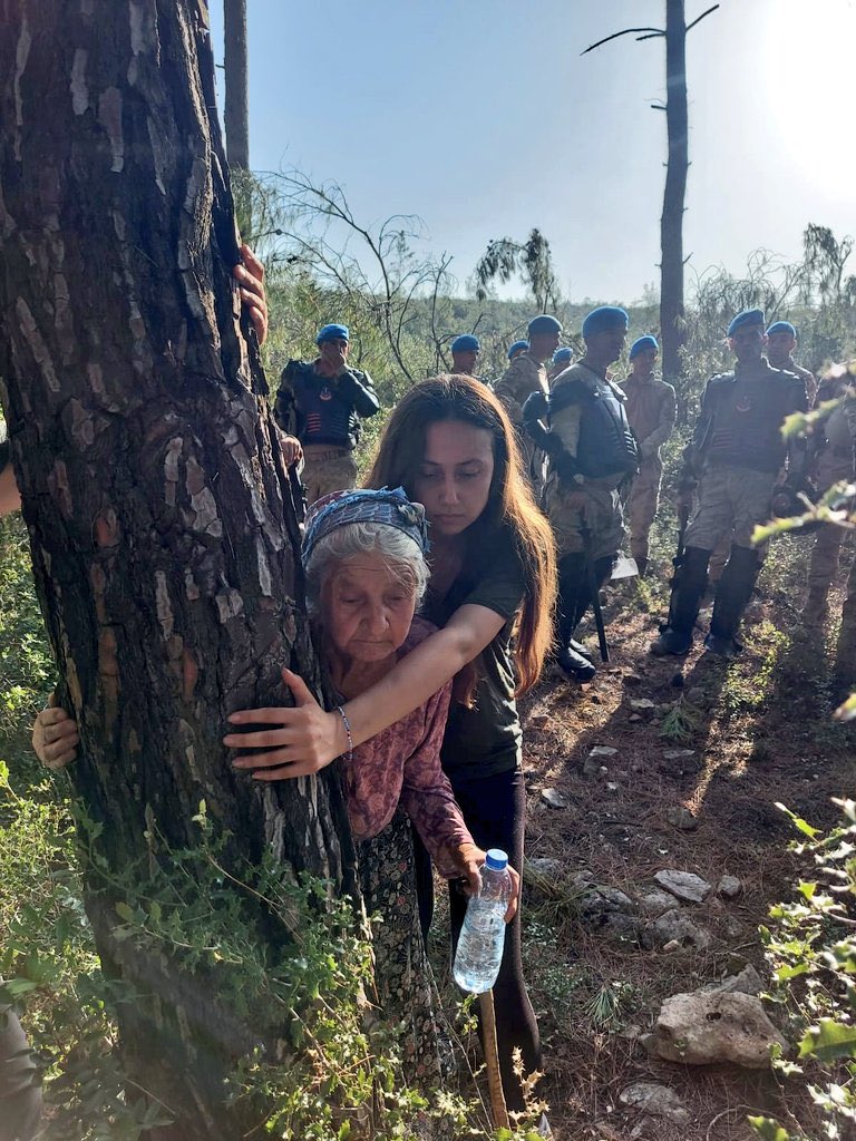 Bu fotoğraf sistem adına, vatandaş adına, doğa adına her şeyi söylüyor… Bundan sonra ne dense boş… <a href="/ikizkoydireniyo/">Akbelen Yuvamız Vermeyeceğiz 🌱🫒🌲</a>