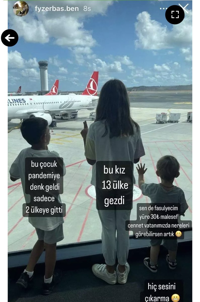 İnsanların ne dertleri var ama 
#euro #dolarTL  #Zamgeliyor  #altın 
erbaşın torunu 13 ülke gezmiş burda millet çocuğuna süt alamazken kızı birde dert yanıyor sonuncu torunu döviz kurundan cennet vatanı gezecekmiş Şükretmeyi tavsiye eden erbaş bu müslümanlığın hangi leveli?