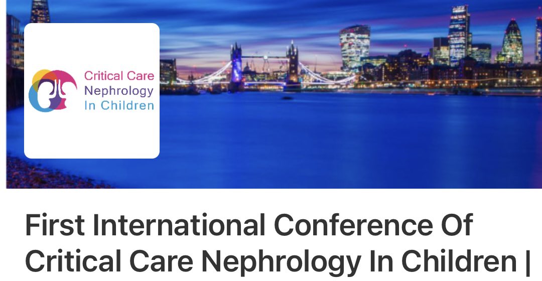 On my way to the First International Conference of Critical Care Nephrology in Children. Hope to update my knowledge and learn new things about aki and ckrt.