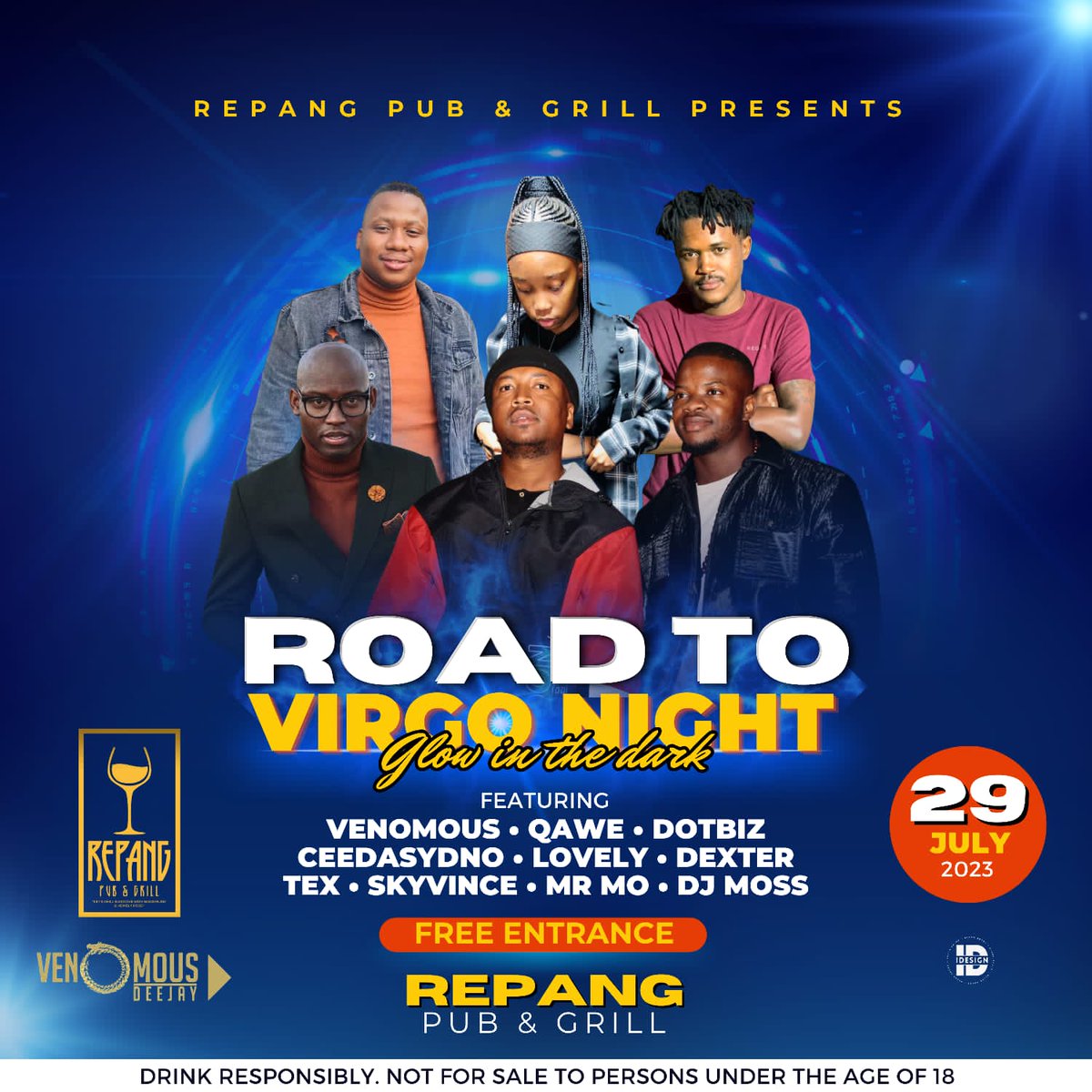 Cee_Da_Sydno's tweet photo. iPlay Nothing But Pure Blissful Sounds
iDeep House at:
Friday 28th July
📌BLOK EP
📌The Deep Friday, Lucky's Tarven, Maile, Rustenburg
Saturday 29th July
📌Road To Virgo Night, Repang Pub &amp; Grill, Tsitsing, Rustenburg
📌Rondo's Chilla Nathi, Monakato, Rustenburg
#deephouse #dj https://t.co/t8jrMJ7y5x