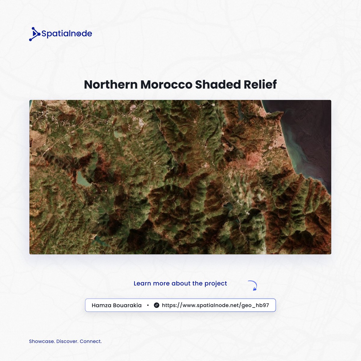 spatialnodehq's tweet image. Have you seen this project on Spatialnode?

This is a project by  Hamza Bouarakia: Northern Morocco Shaded Relief

Follow this link spatialnode.net/projects/north… to view this project and other projects by Hamza on #spatialnode #gis #map #blender #Sentinel2