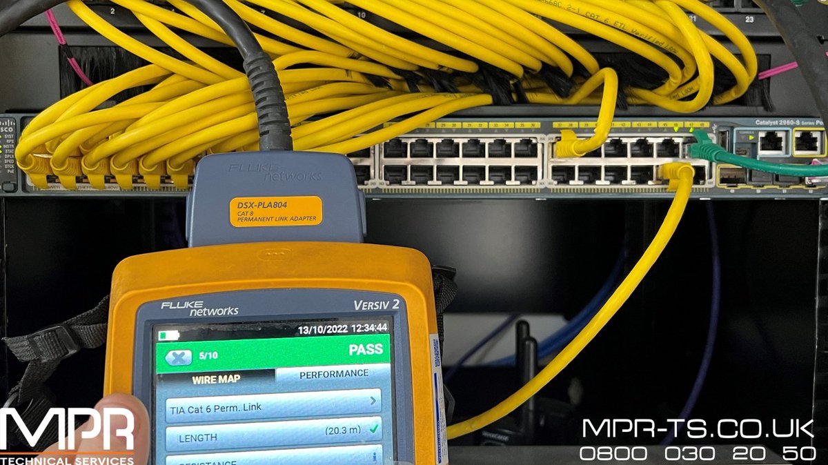 Don't settle for subpar cabling installations! Choose MPR for reliable, efficient, and top-notch testing and terminating cabling installations that will keep your network running smoothly.   #cablinginstallations #networksolutions #technicalservices  #testing #termination