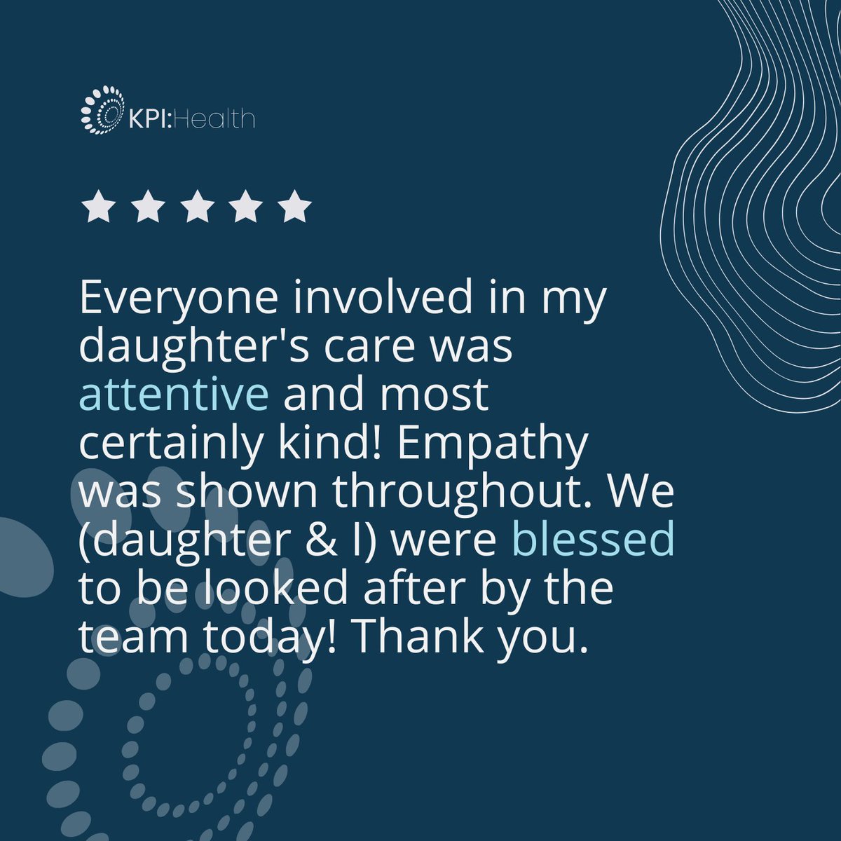 #DidYouKnow that we are focused upon the delivery of best practise and clients can take assurance from our focus upon #patientoutcomes?

This has led to fantastic #testimonials from patients and 100% positive feedback at our partnership hospitals in Dorset and Leicester 👏