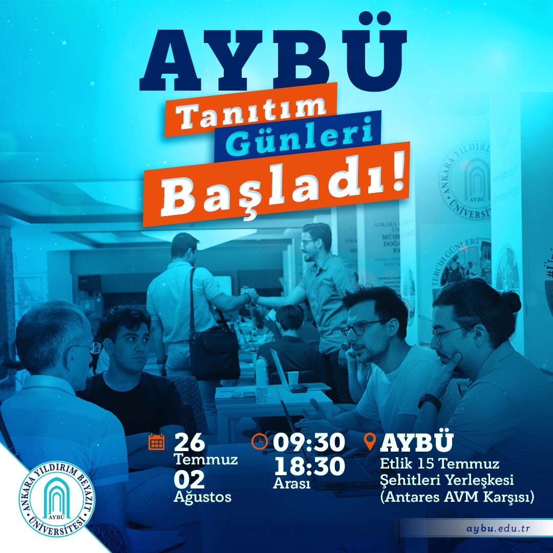 #AYBÜ Tanıtım Günleri başladı❗