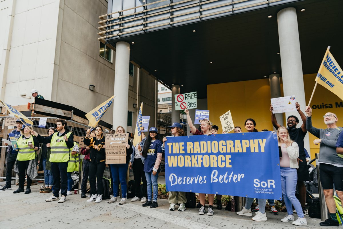 The NHS is in crisis now. 

We need an immediate plan which includes: a good starting salary to attract trainees; pay restoration over a reasonable time to retain colleagues; and an end to the long-hours culture and dependence on expensive agencies.

#respectradiography