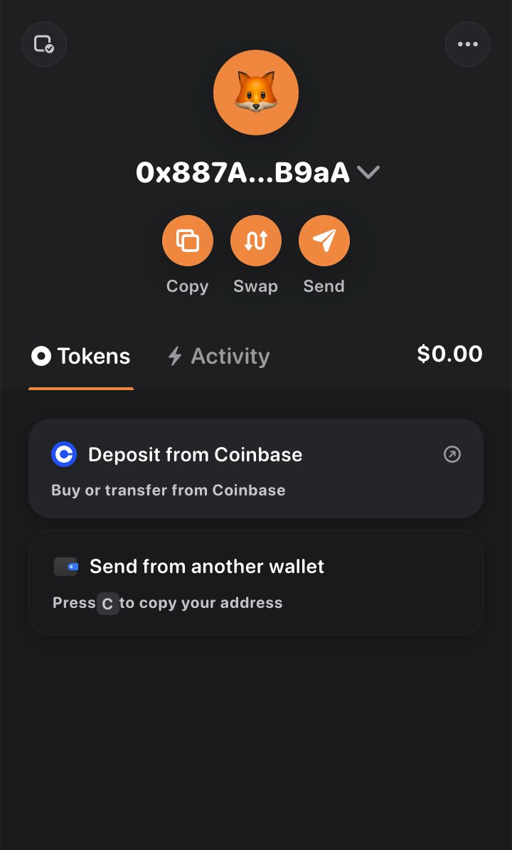 Got beta access to <a href="/rainbowdotme/">Rainbow</a> browser wallet on <a href="/brave/">Brave</a>. Very nice!