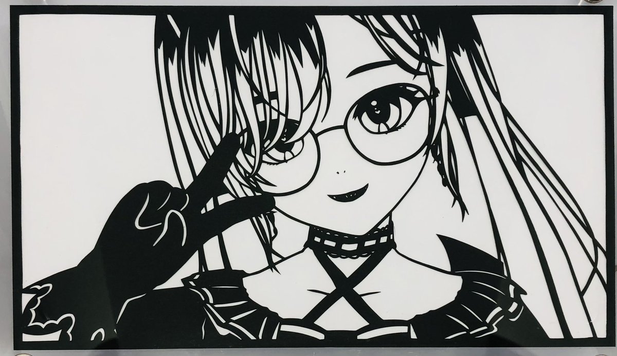 Vクリエイターの狐坂ろまさん。

#狐坂ろま
#romaの宝物co
#切り絵 