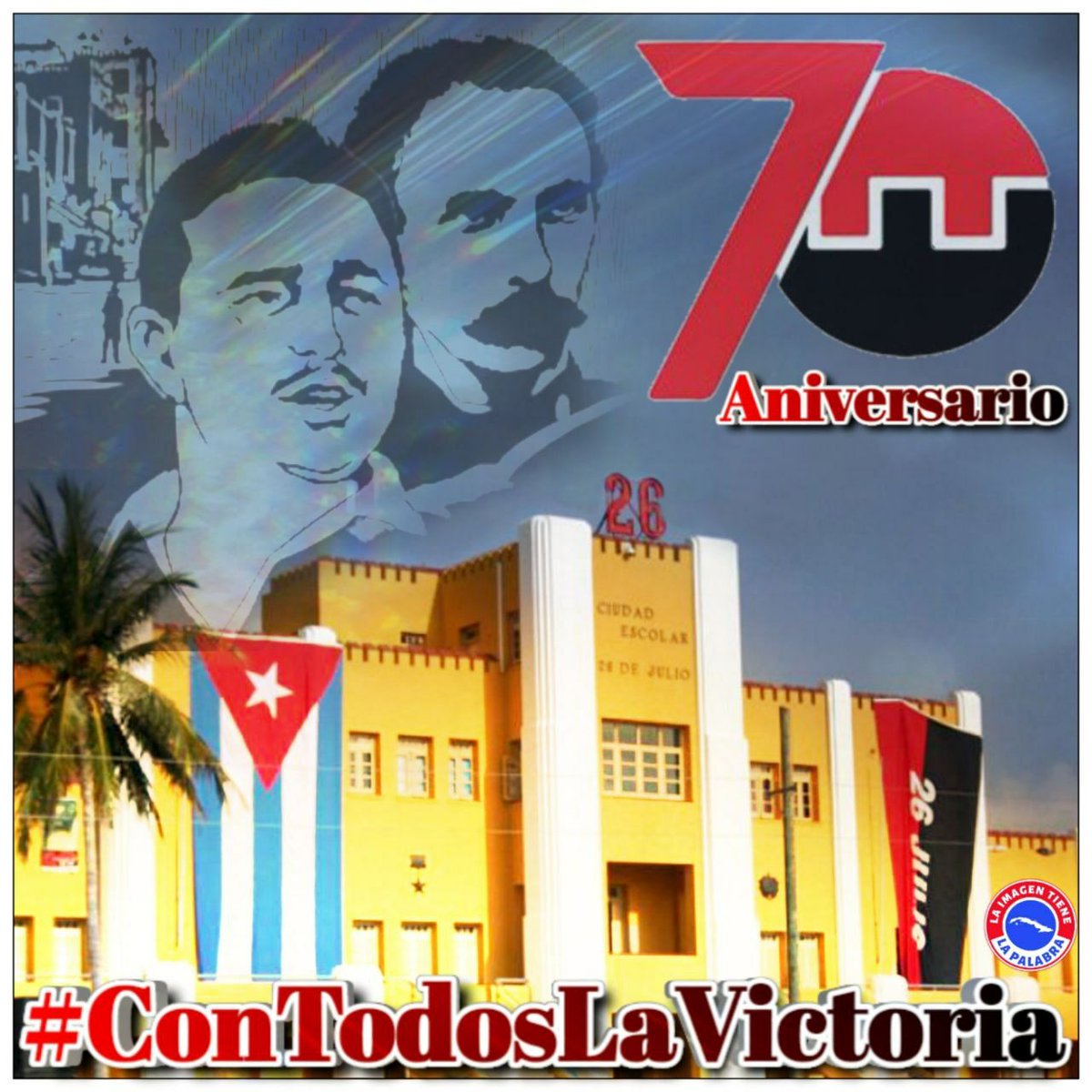 GainzaSuly's tweet photo. Por Cuba: avanzar y vencer. #ConTodosLaVictoria #70Moncada #CubaPorLaVida @cubacooperaven @MINSAPCuba @japortalmiranda
@cdicarlos2023 https://t.co/kMEY4n7Avn