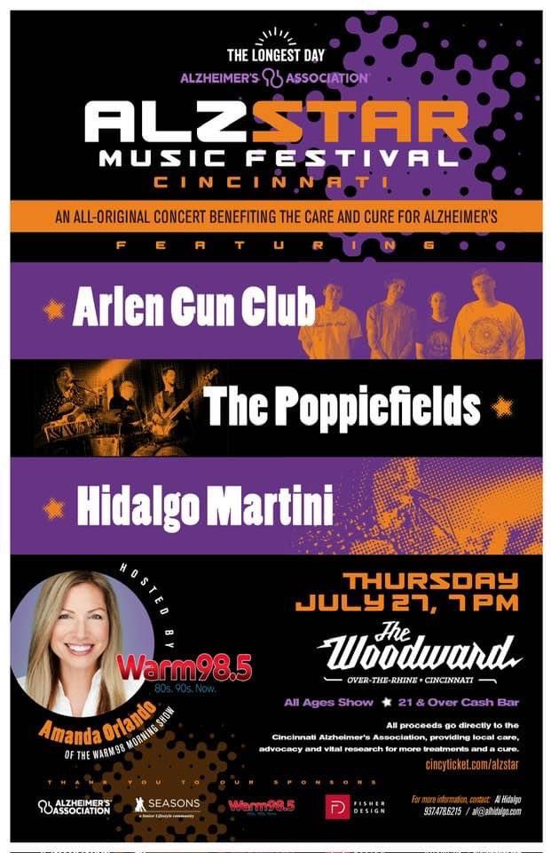 GreggJMartini's tweet photo. @FOX19 Hi, Fox19. Wanted to share the premier of this important and fun fundraiser/concert benefitting the Cincinnati Alzheimer’s Association Thurs. night at @WoodwardTheater. Thankyou! https://t.co/w17OarzLet