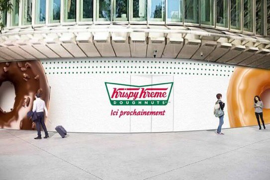 Mediavenir's tweet photo. 🍩🇫🇷 FLASH - L'enseigne américaine de donuts Krispy Kreme va ouvrir sa première boutique en France, à Paris, d’ici fin 2023. (communiqué) #LesHalles https://t.co/GlJMaWL3hx