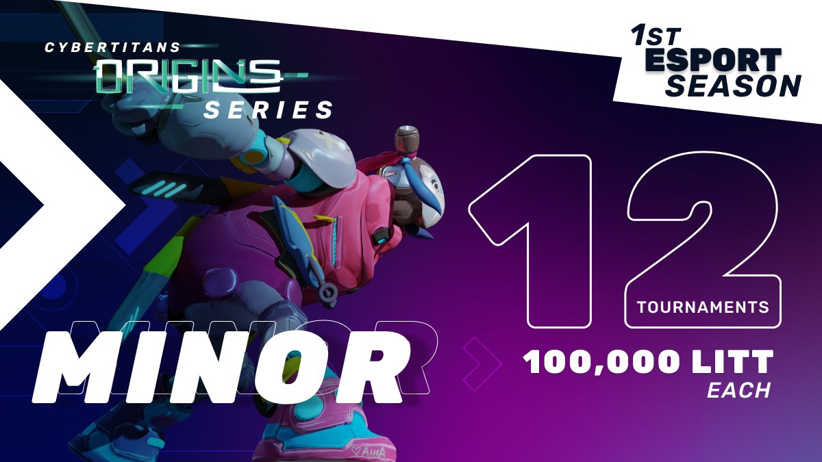 CyberTitansGame's tweet photo. LAST CALL ☎️ Fourth #OriginsSeries Minor within #CyberTitans

💸 Entrance free of 1K $LITT Tokens
🪙 $500 at stake for just a bracket
🗓️ Today, July 30th, at 5 pm CEST https://t.co/zKM77X1vVd