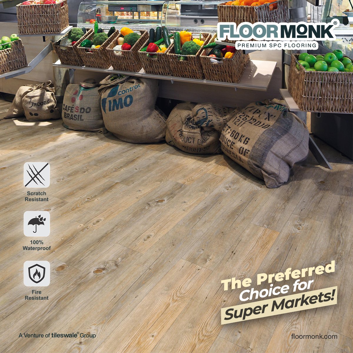 Superior Flooring for Supermarkets! Looking for the perfect flooring choice? SPC has got it all – waterproof, fire-resistant, scratch-resistant, and non-slippery!

Visit us:- floormonk.com

#supermarket #supermarketfinds #supermarketfood #supermarketfloor