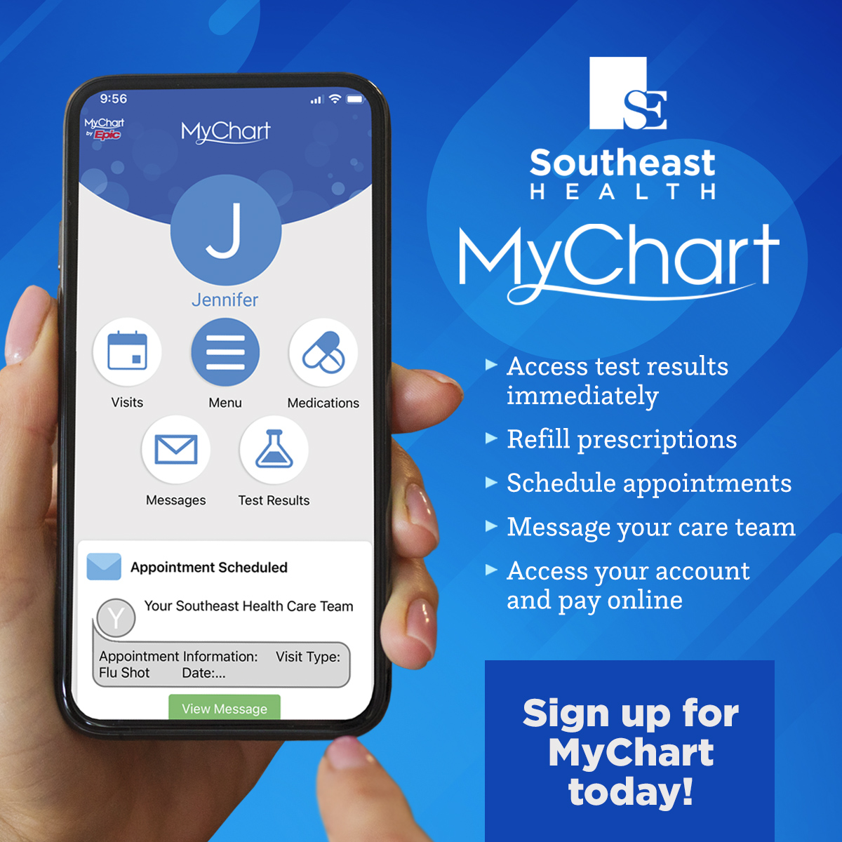 Southeast Health tweet media