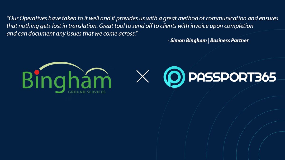 <a href="/Passport_365/">Passport365 Sports Management Software</a> 🤝 <a href="/BinghamGround/">Bingham Ground Services</a>

🤳 Easy to use App
📧 Communication
😁 Customer Satisfaction
💵 Quotes and Invoicing

#passport365 #binghamgroundservices #app #connectivity #innovation