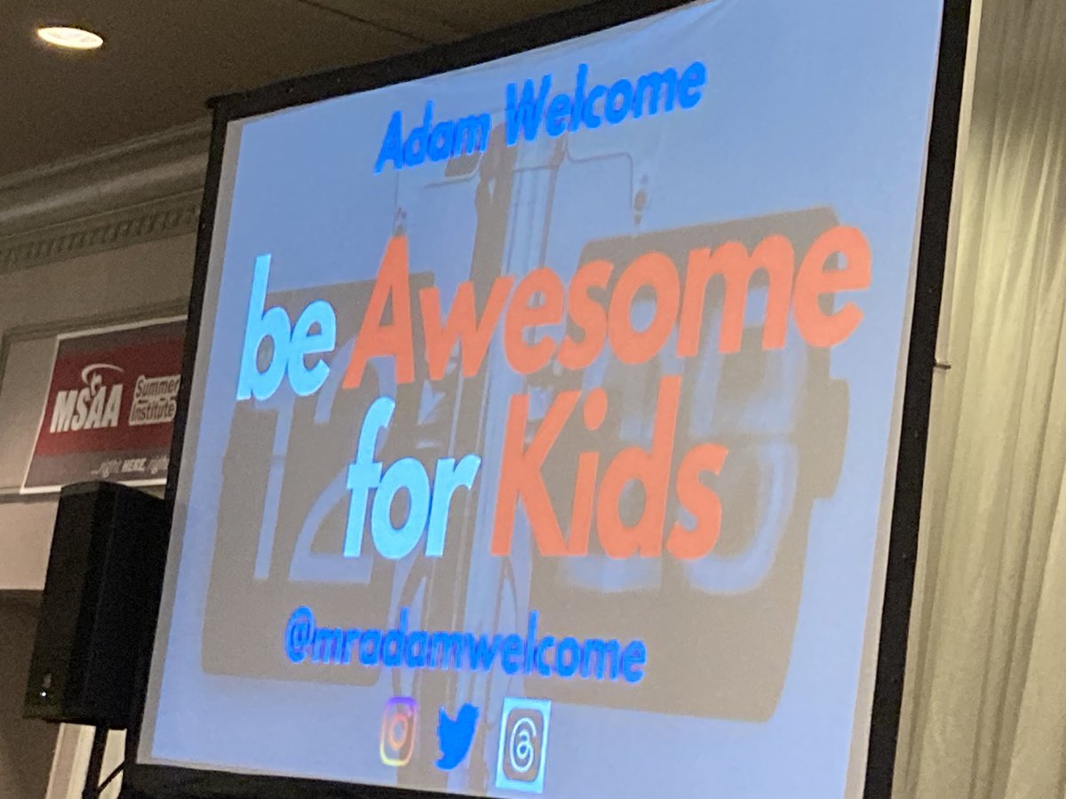 MGeoghegan22's tweet photo. #MSAASI Keynote @mradamwelcome crushing it. 👍🔥 https://t.co/OgQIhQQ805