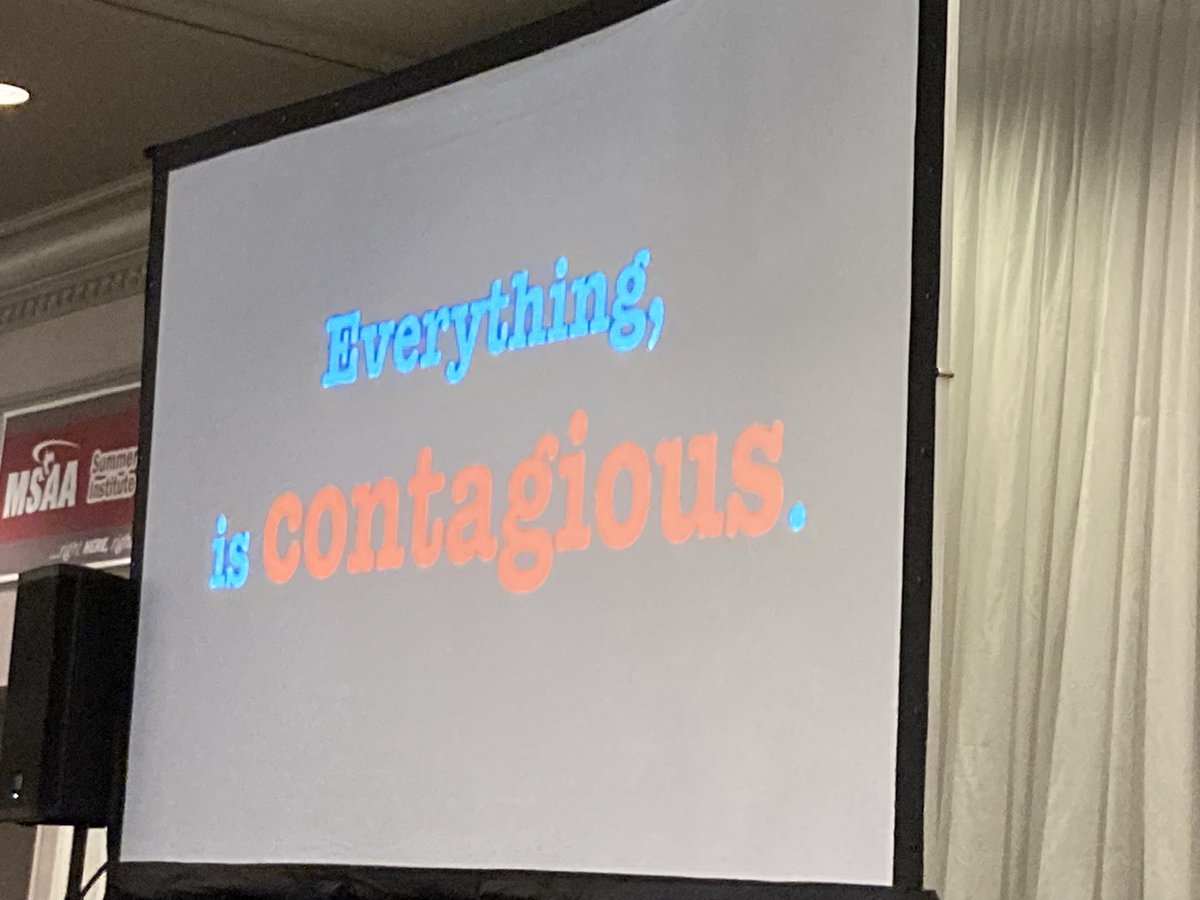 MGeoghegan22's tweet photo. #MSAASI Keynote @mradamwelcome crushing it. 👍🔥 https://t.co/OgQIhQQ805