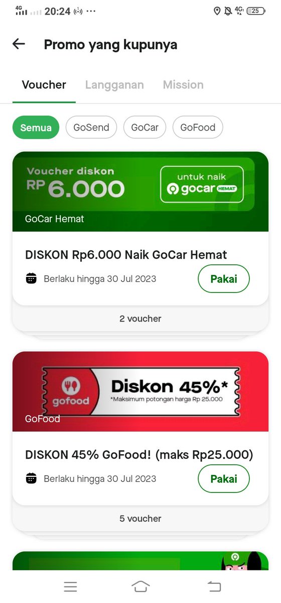 classyics's tweet image. Wts voucher gocar fee 1k, voucher gofood minbel 25k belom gf+
Fee 2k
#zonauang #zonajajan