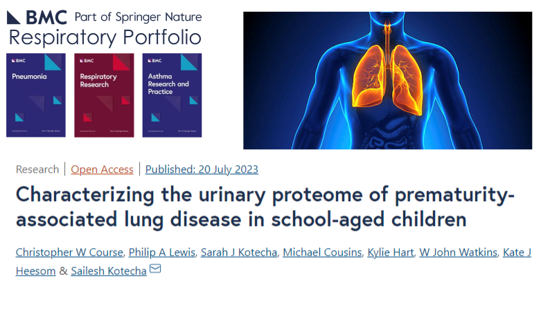 #RespiratoryResearch #OpenAccess Characterizing the urinary proteome of prematurity-associated lung disease in school-aged children Read the full article: doi.org/10.1186/s12931…