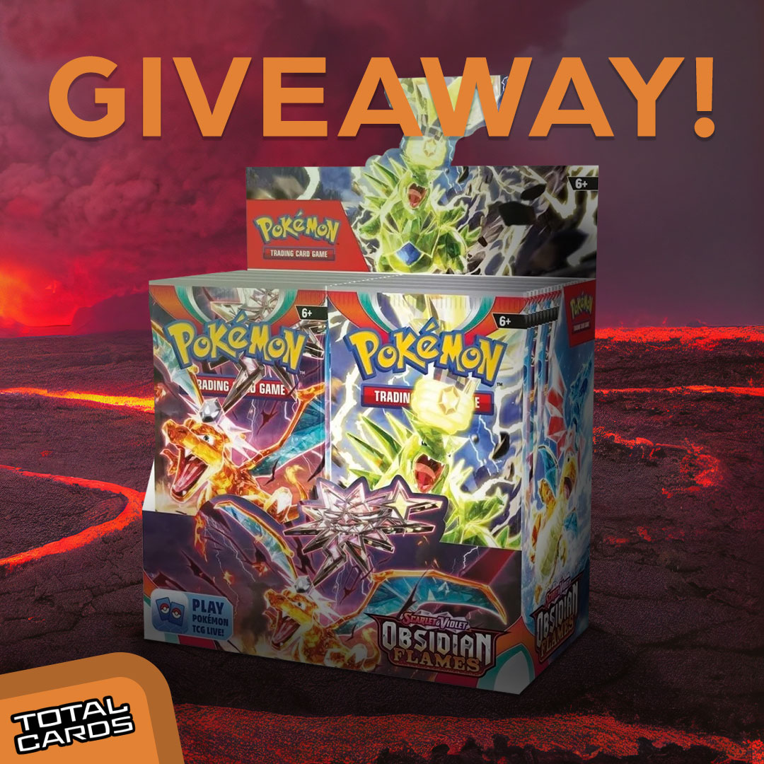 Total_Cards's tweet photo. Make sure to enter our latest giveaway for your chance to win an entire Obsidian Flames booster box! Head over to our giveaways page now!
#obsidianflames #giveaway
https://t.co/Un0jhHSDsj https://t.co/84IXD3qaJc